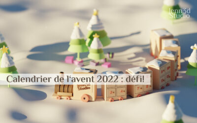 Calendrier de l’avent 2022 – Noël en 3D